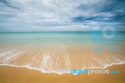 Sea And Beach Stock Photo