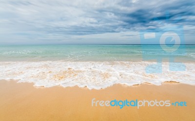 Sea And Beach Stock Photo