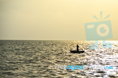 Sea And Sky In Thailand Stock Photo