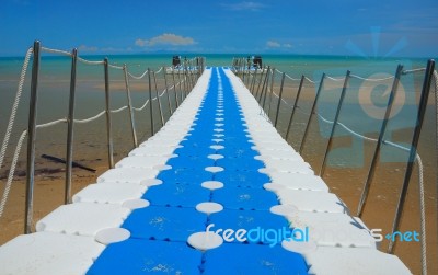 Sea Pathway Stock Photo