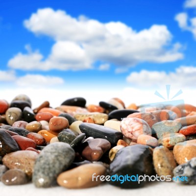 Sea Stones Stock Photo