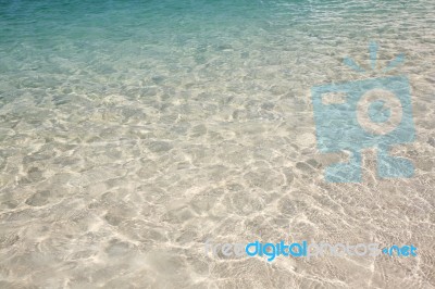 Sea Surface, Beach Stock Photo