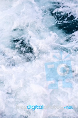 Sea Water Splash Stock Photo