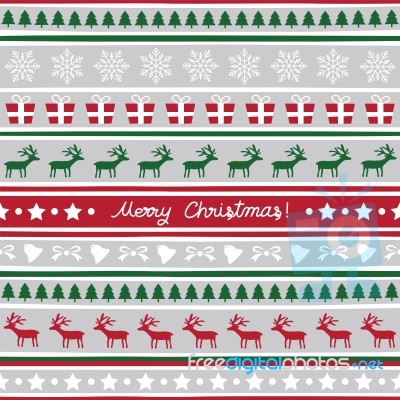 Seamless Christmas Background13 Stock Image