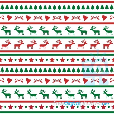 Seamless Christmas Background22 Stock Image