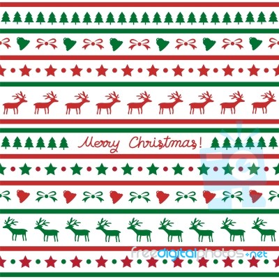 Seamless Christmas Background23 Stock Image