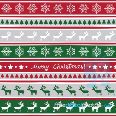 Seamless Christmas Background4 Stock Image