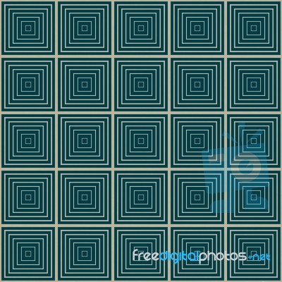 Seamless Geometric Square Pattern Stock Image