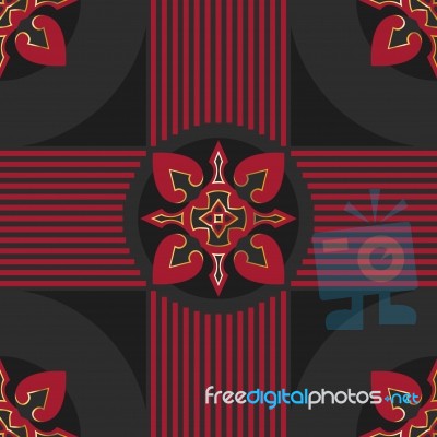 Seamless Pattern Stock Image