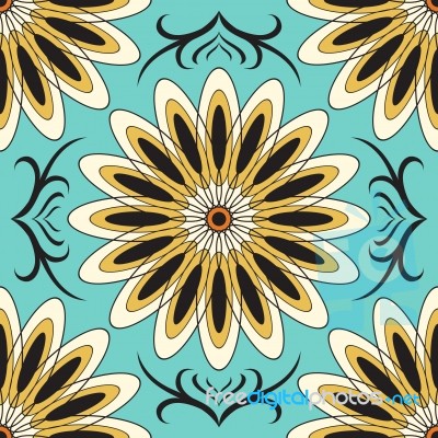 Seamless Pattern Stock Image