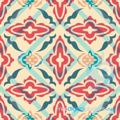 Seamless Pattern Stock Image