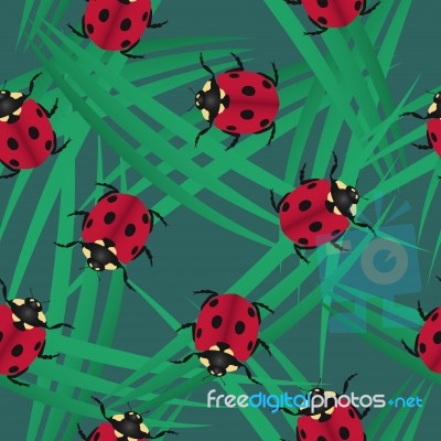 Seamless Pattern Stock Image