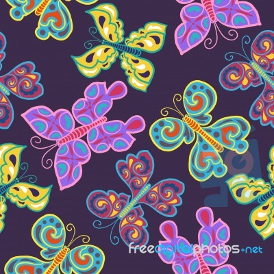 Seamless Pattern Stock Image