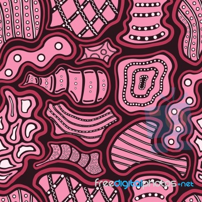 Seamless Pattern Stock Image