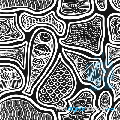 Seamless Pattern Stock Image