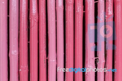 Pink Bamboo Stick Striped Pattern Stock Photo