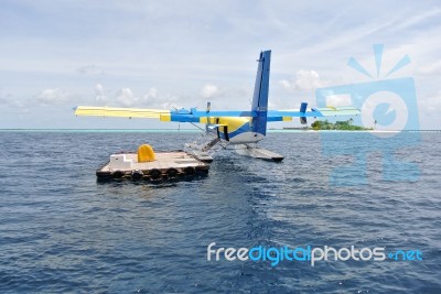 Seaplane Stock Photo