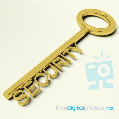 Security Key Stock Image