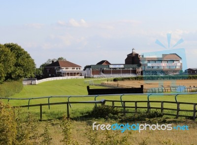 Sedgefield Racecourse Stock Photo