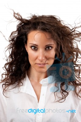 Seductive Look Stock Photo