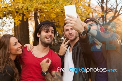 Selfie Stock Photo