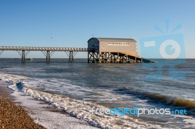 Selsey Bill Lifeboat Station Stock Photo