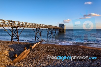 Selsey Bill Lifeboat Station Stock Photo