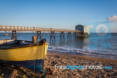 Selsey Bill Lifeboat Station Stock Photo