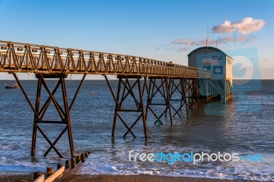 Selsey Bill Lifeboat Station Stock Photo