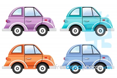 Set Of Cars Stock Image