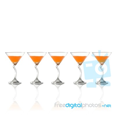 Set Of Glass Stock Photo