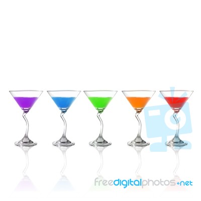 Set Of Glass Stock Photo