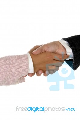 Shaking Hands Stock Photo