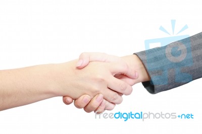 Shaking Hands Stock Photo