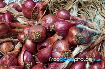 Shallots Stock Photo