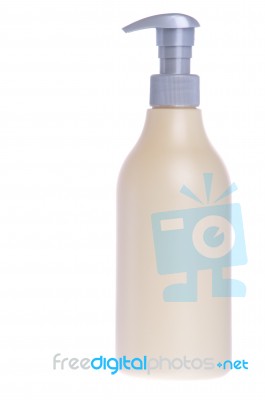 Shampoo Bottle Stock Photo