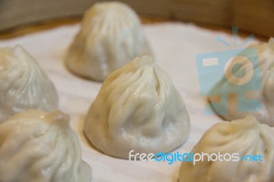 Shanghainese Dumplings Stock Photo