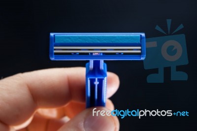 Shaving Razor Stock Photo