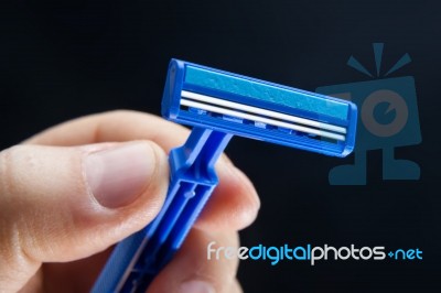 Shaving Razor Stock Photo