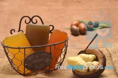 Shea Butter Stock Photo