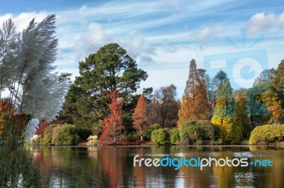 Sheffield Park Gardens Stock Photo