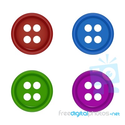 Shirt Buttons icon Stock Image