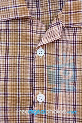 Shirt With Buttons Stock Photo