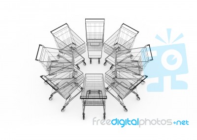 Shopping Cart Stock Image