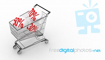 Shopping Cart Stock Image