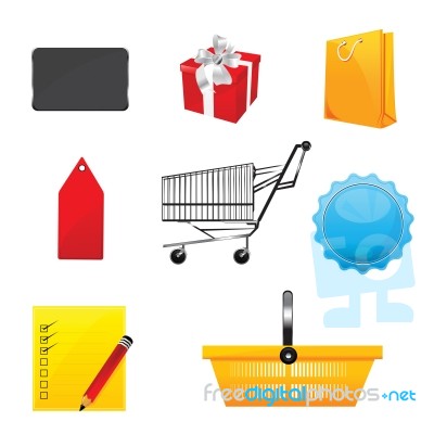 Shopping Icon Stock Image