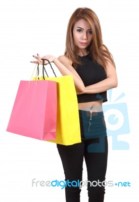 Shopping Woman Stock Photo