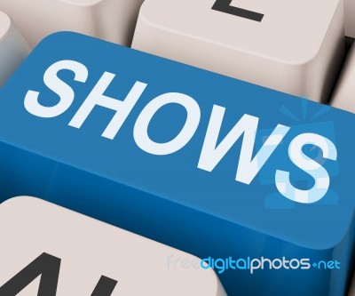 Shows Key Means Musicals Entertainment Or Theater Stock Image