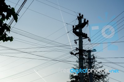 Sibiel, Transylvania/romania - September 16 : Wiring Romanian St… Stock Photo