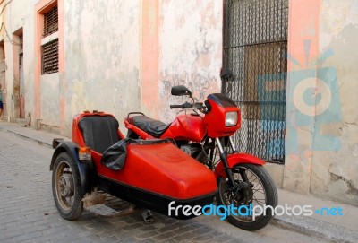 Sidecar Stock Photo